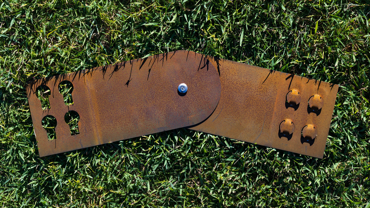 CoreEdge Steel Garden Edging Slope Adjusters