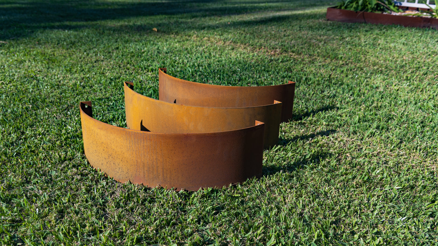 CoreEdge Steel Garden Rings