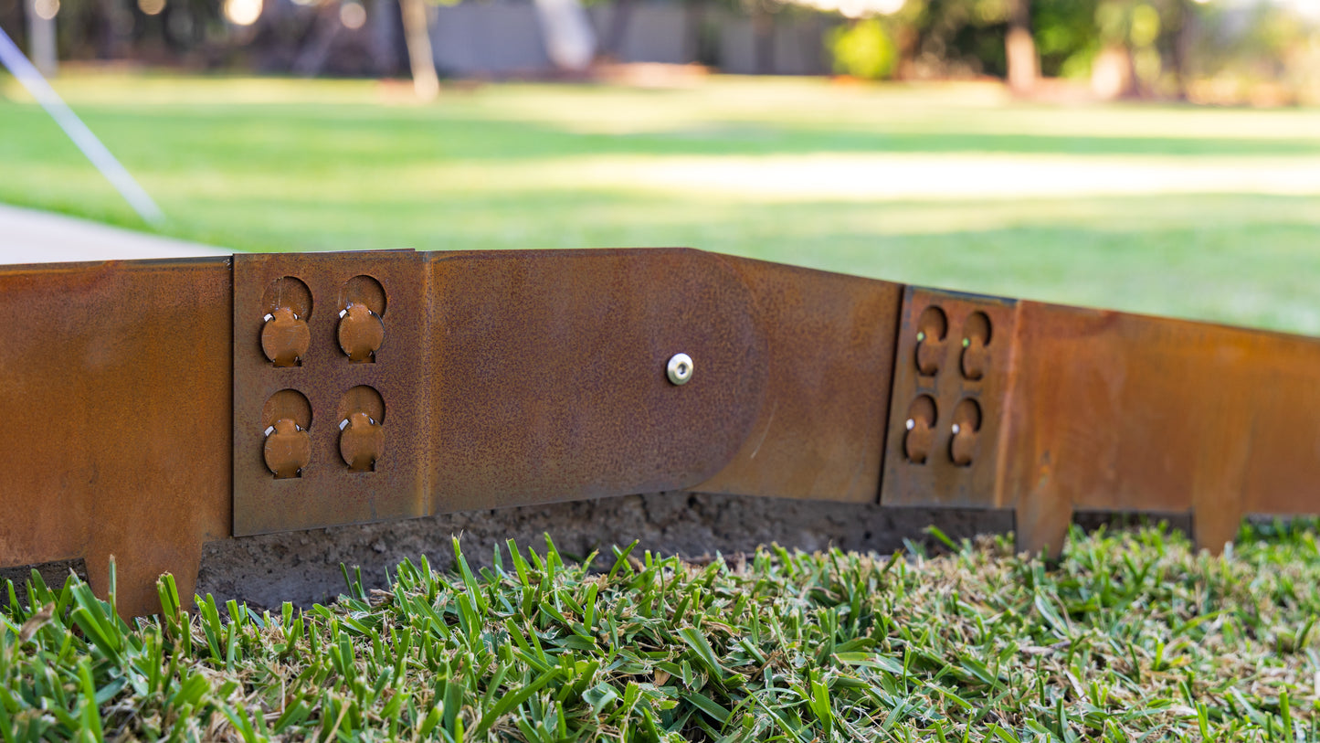 CoreEdge Steel Garden Edging Slope Adjusters
